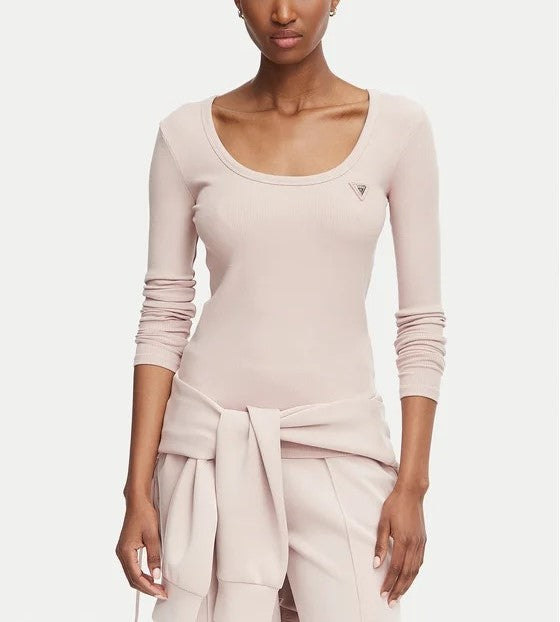 Maglia Guess V4BP07K8RT2 COLETTE LS RIB TOP