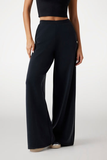 Pantaloni Guess V4YB07KCAY2 OLYMPE WIDE LEG PANTS