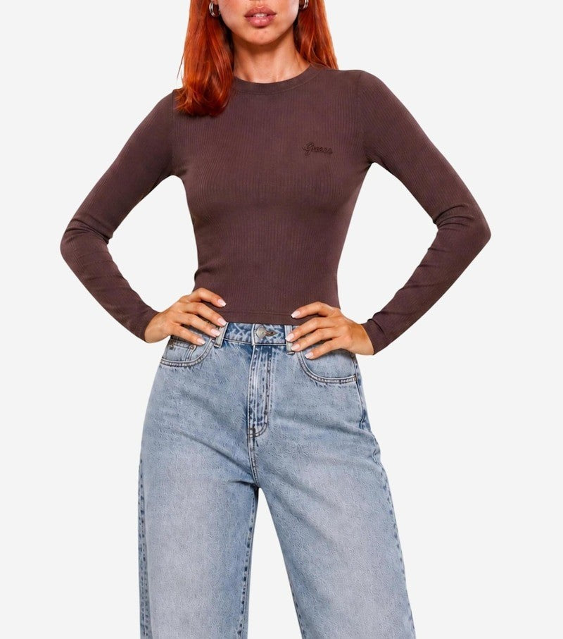 Maglia Guess V6YP05K4260 CHARA LONG SLEEVE KNIT TOP