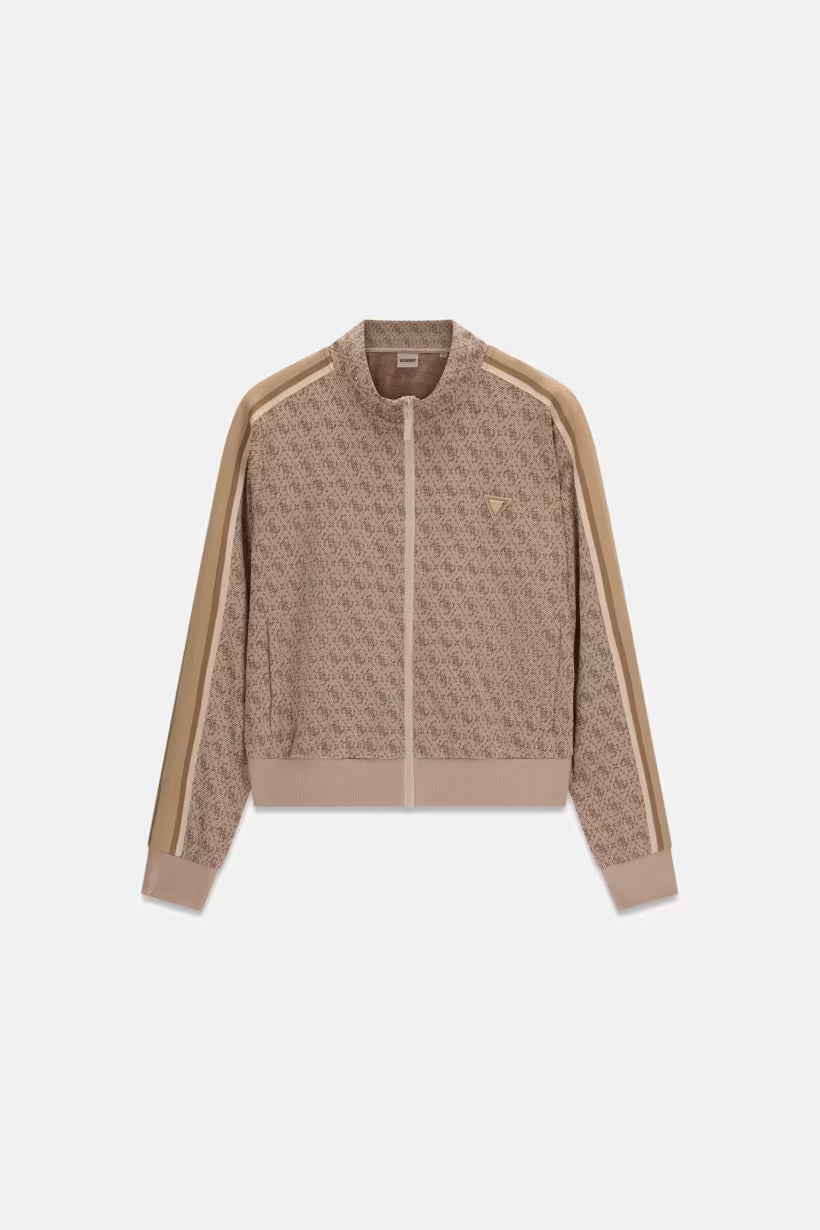 Felpe Guess V6YQ28K5183 4G ALLOVER JACQUARD FULL ZIP