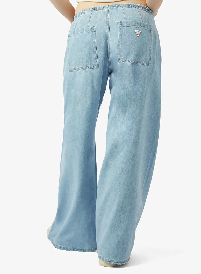Jeans Guess W6GA2JD7902 GJ LR JOGGER TWISTED EXSTRAWIDE