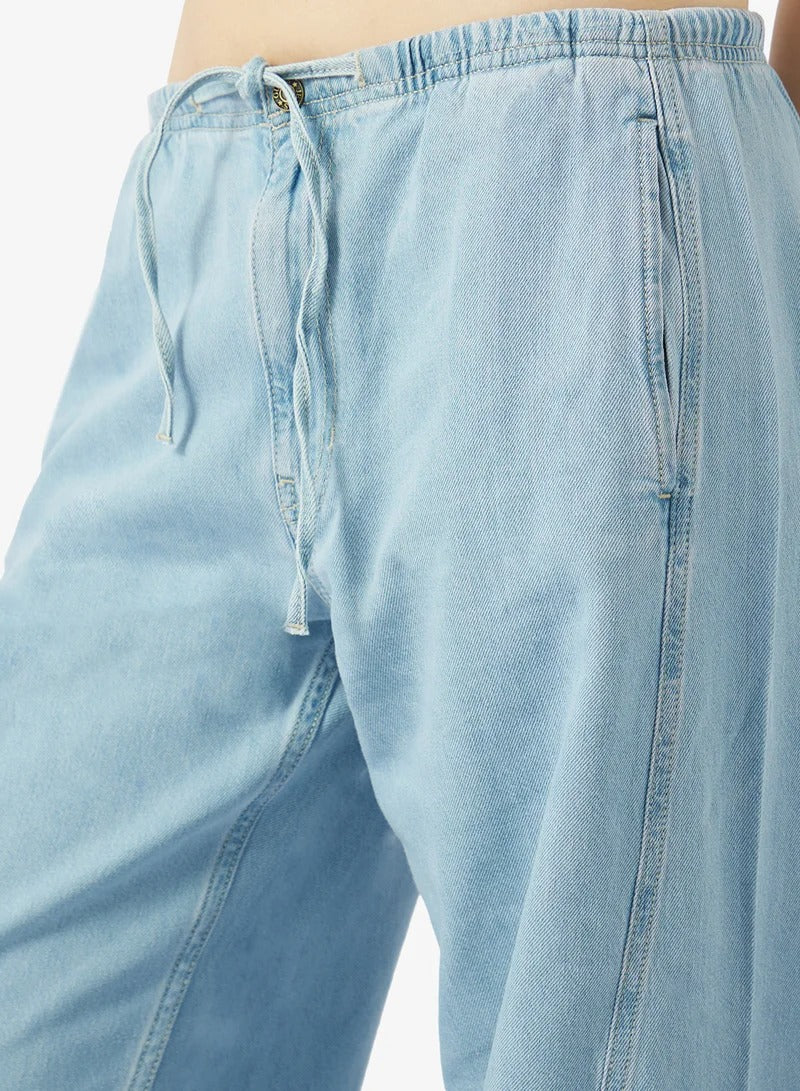 Jeans Guess W6GA2JD7902 GJ LR JOGGER TWISTED EXSTRAWIDE