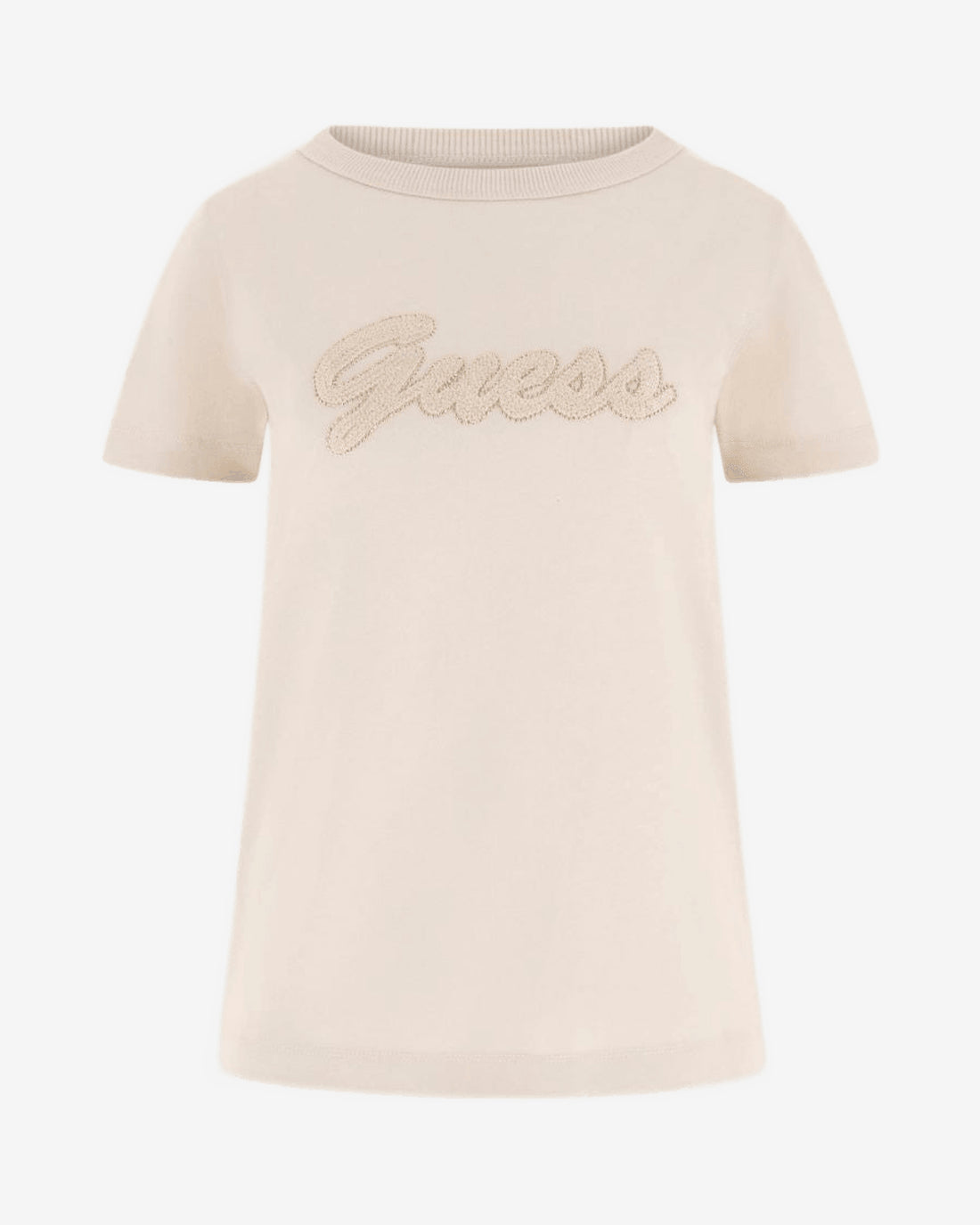 W6GI08K3023 SS CN 3D SCRIPT TEE - foto indossata