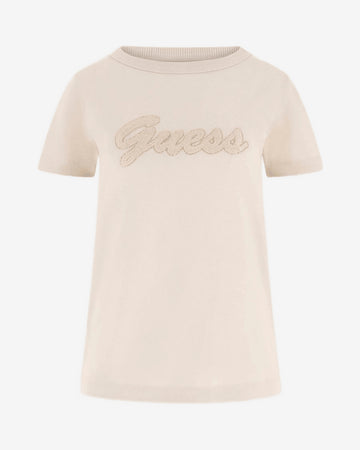 W6GI08K3023 SS CN 3D SCRIPT TEE