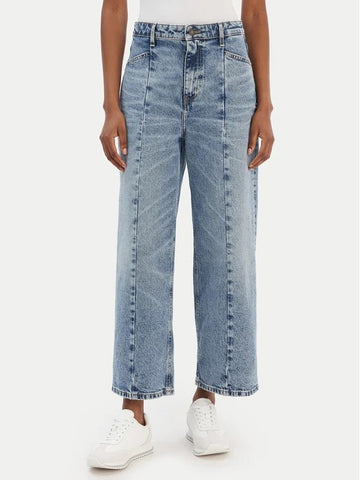 W6RA1HD5M4M G11 HR WIDE LEG CROP SEAMED