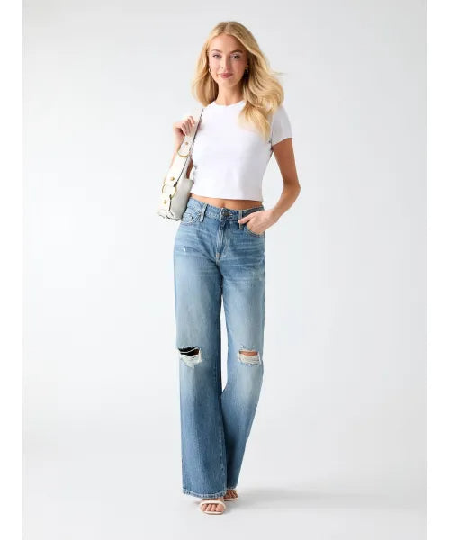 Jeans Guess W6YA3WD1357 MID RISE SLOUCHY FIT