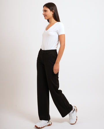 Pantaloni Guess W6YB09K4216 GJ 5 POCKET WIDE LEG