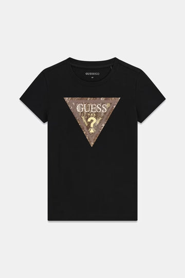T-shirt Guess W6YI31K4350 SNAKE TRIANGLE TEE