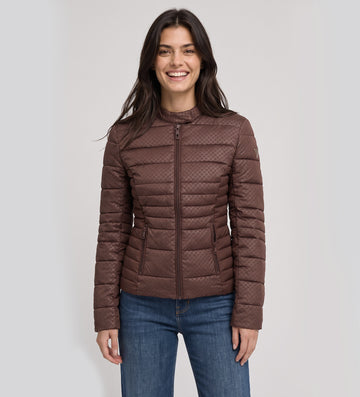 Giubbotti Guess W6YL16W2891 NEW VONA BLOCK EMBOSSED