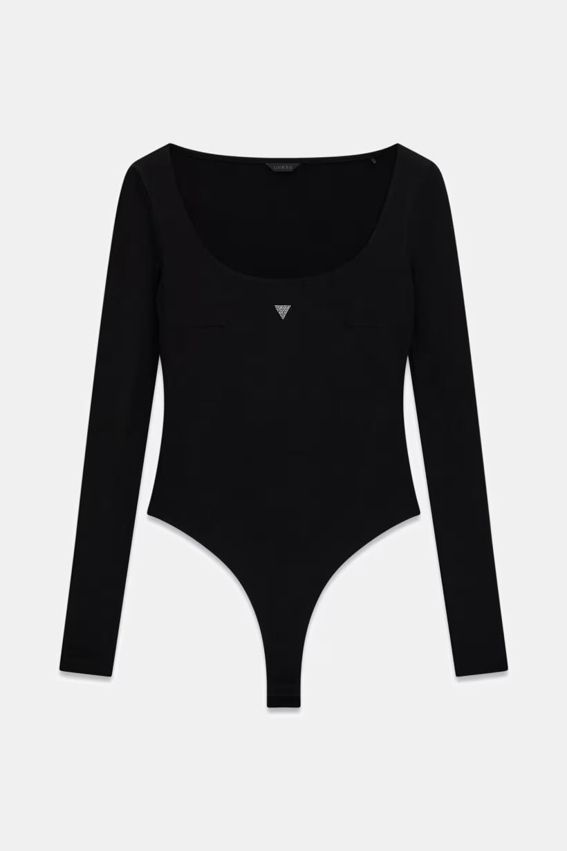 Body Guess W6YP21K4356  LS SQUARE NK LARISSA BODY