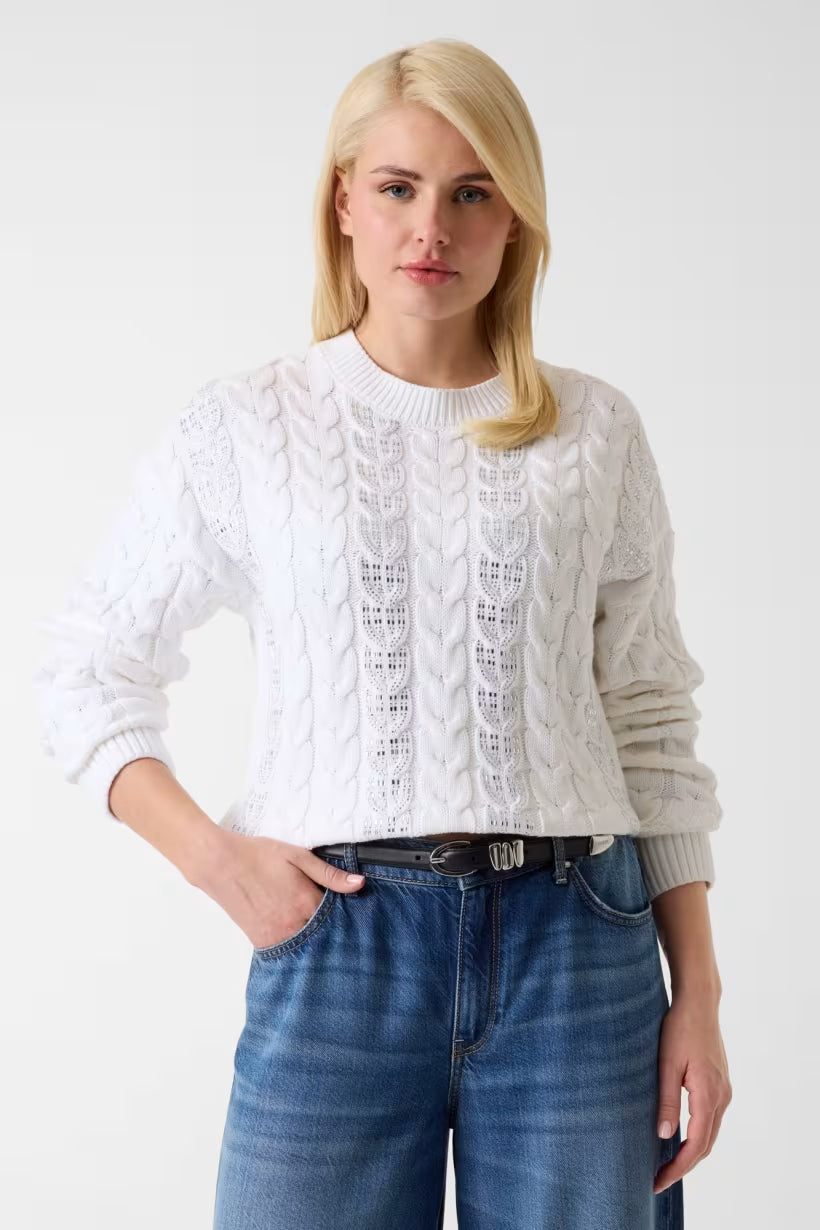 Cardigan Guess W6YR21Z0965 LS CN RHINESTONES CASSANDRA