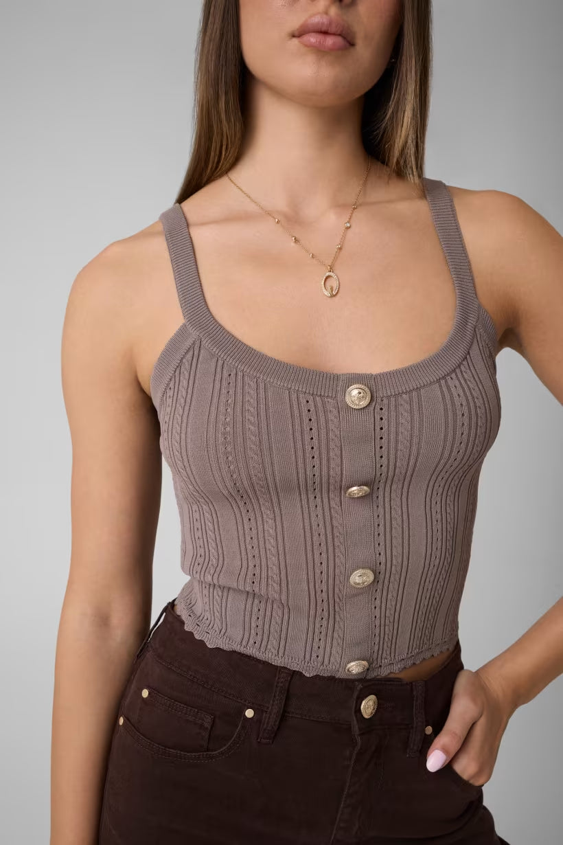 Top Guess W6YR25Z0972 CARMEN TOP SWTR