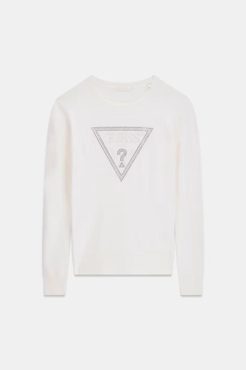 Maglia Guess W6YR28Z0976  KATIE TRIANGLE LOGO SWTR
