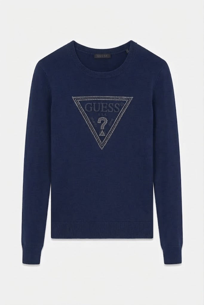 Maglia Guess W6YR28Z0976  KATIE TRIANGLE LOGO SWTR