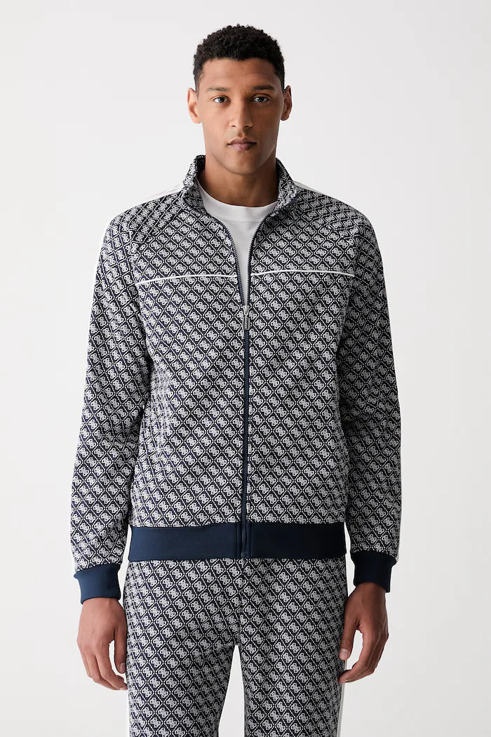 Felpe Guess Z6YQ16K4620 PARIMO HIGH NECK FULL ZIP SWEA