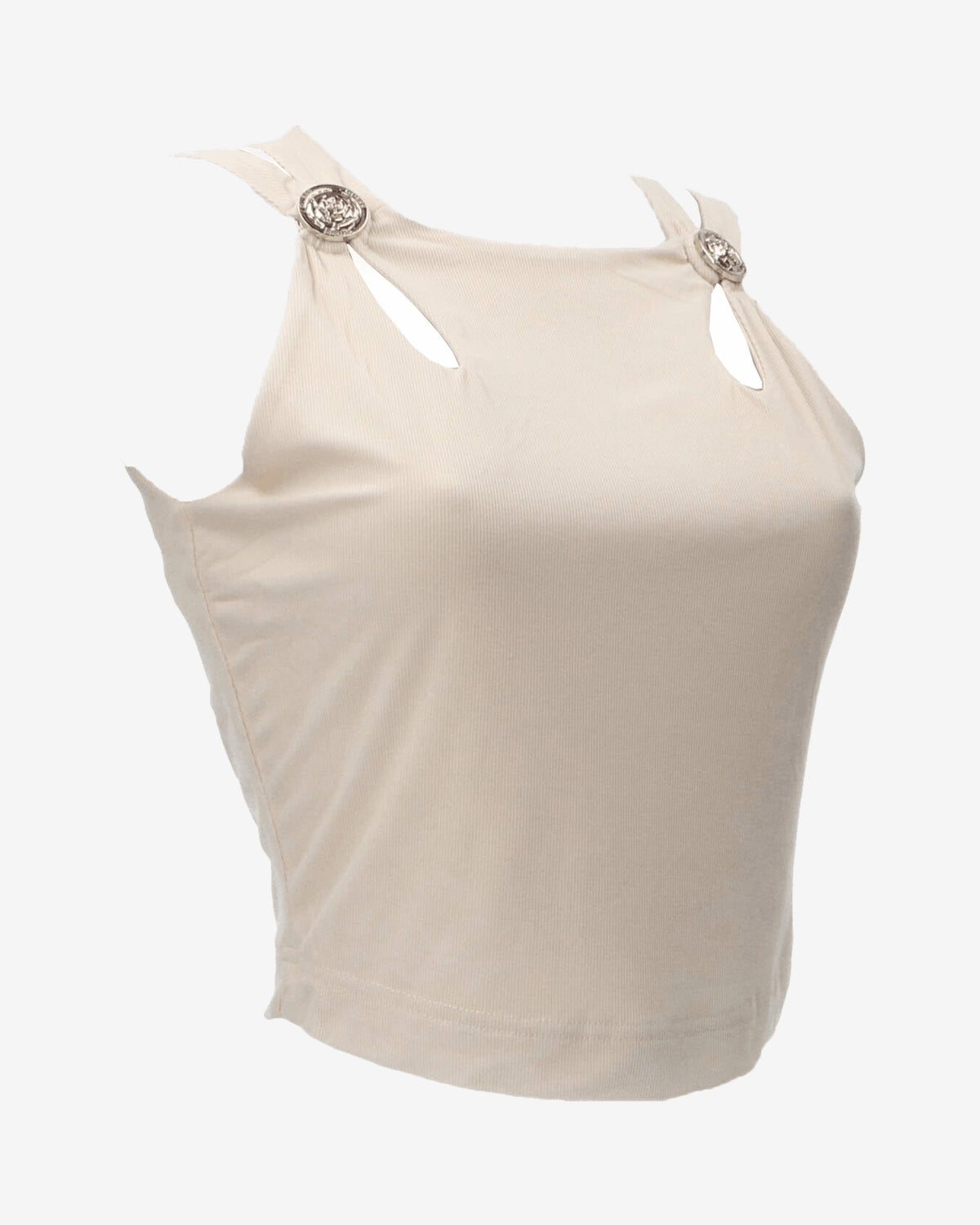 Top ZAMA CUT OUT DETAILS CROP TOP