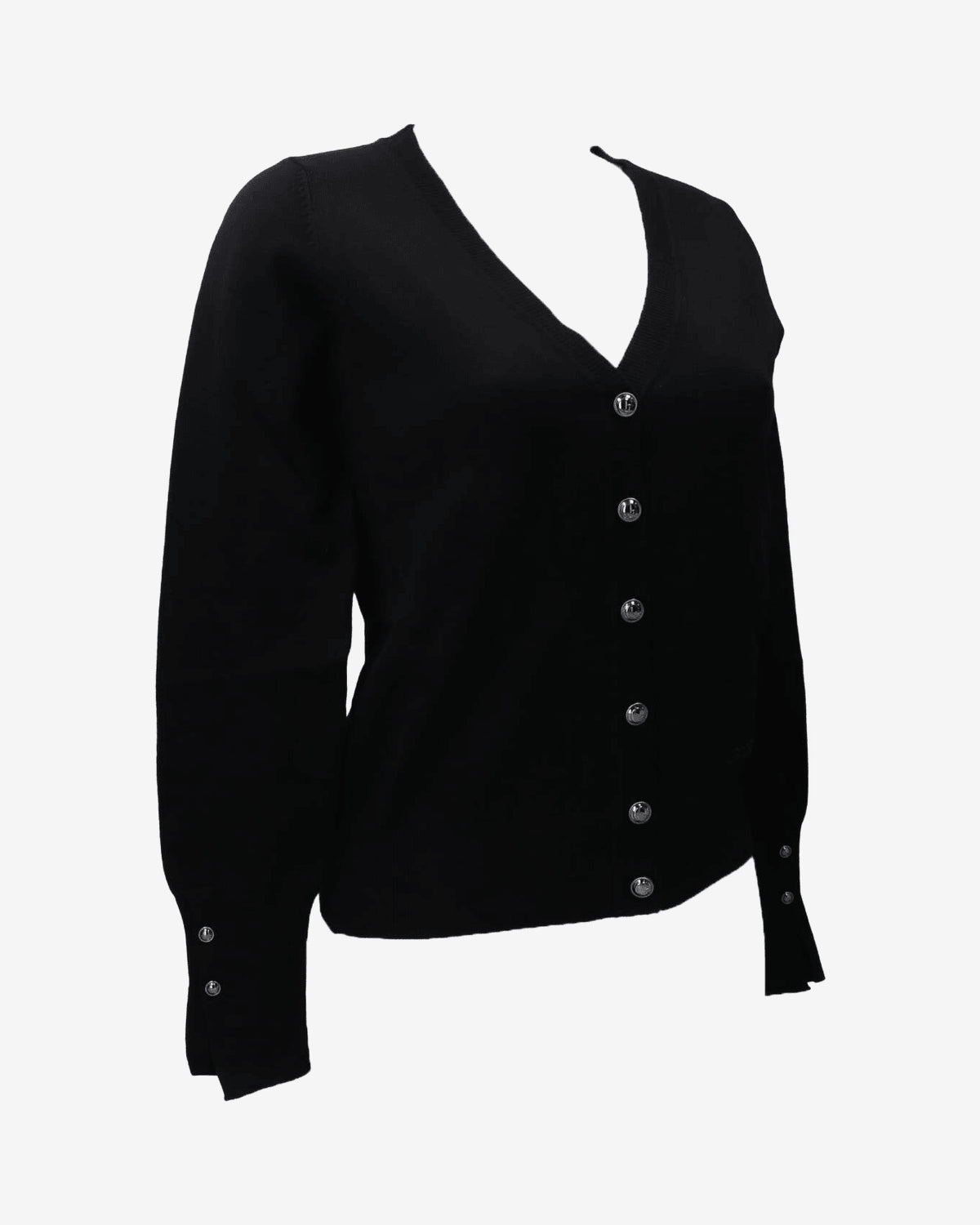 Cardigan Guess Nero Cotone Donna