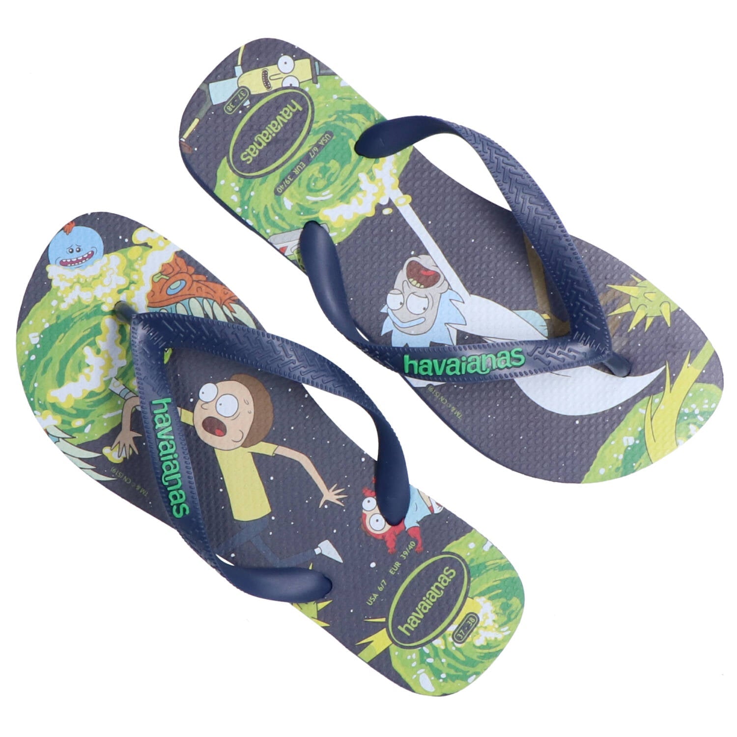 Scarpe mare Havaianas Scarpe mare Hava Rick and Morty