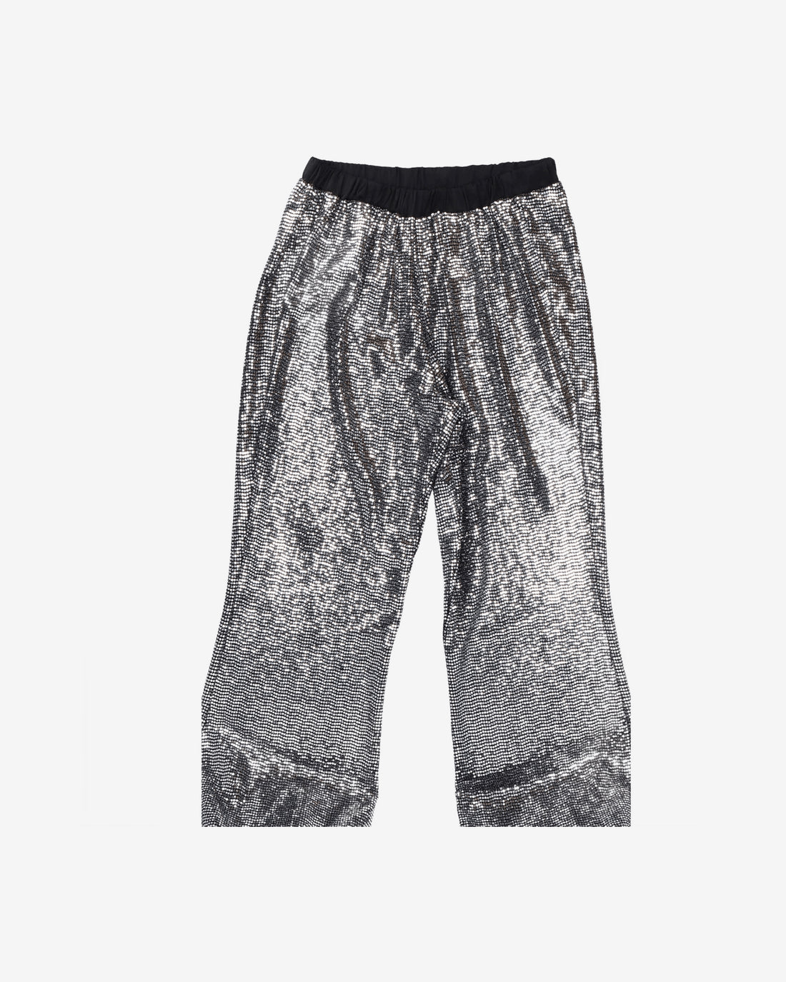 Pantaloni PANTALONE ZAMPA PAILLETTES