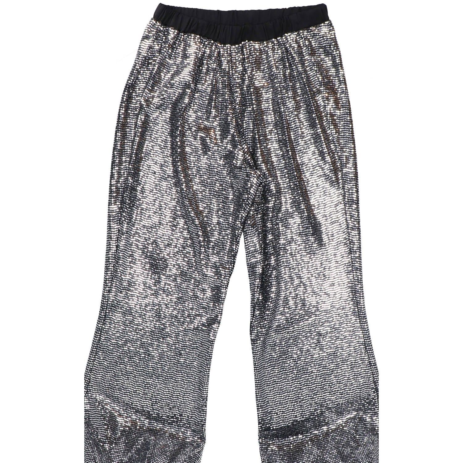 Pantaloni PANTALONE ZAMPA PAILLETTES