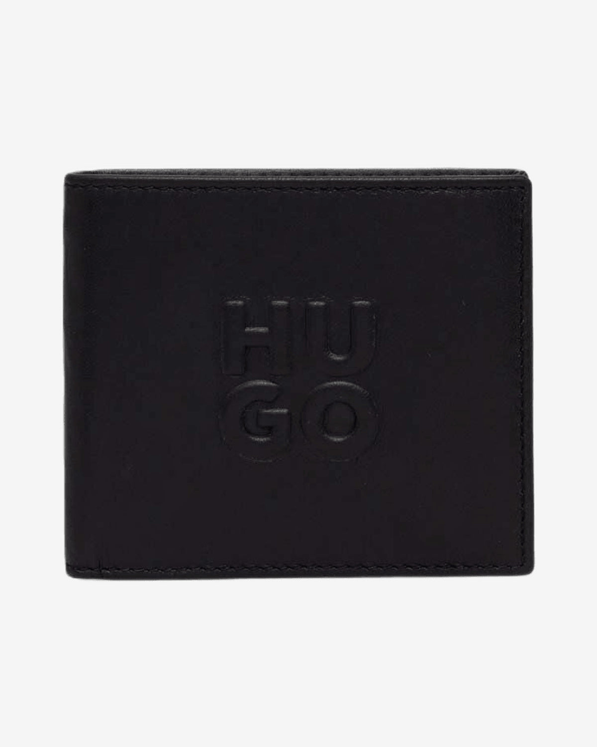 Hugo Portafogli Nero 8 Tasche Uomo