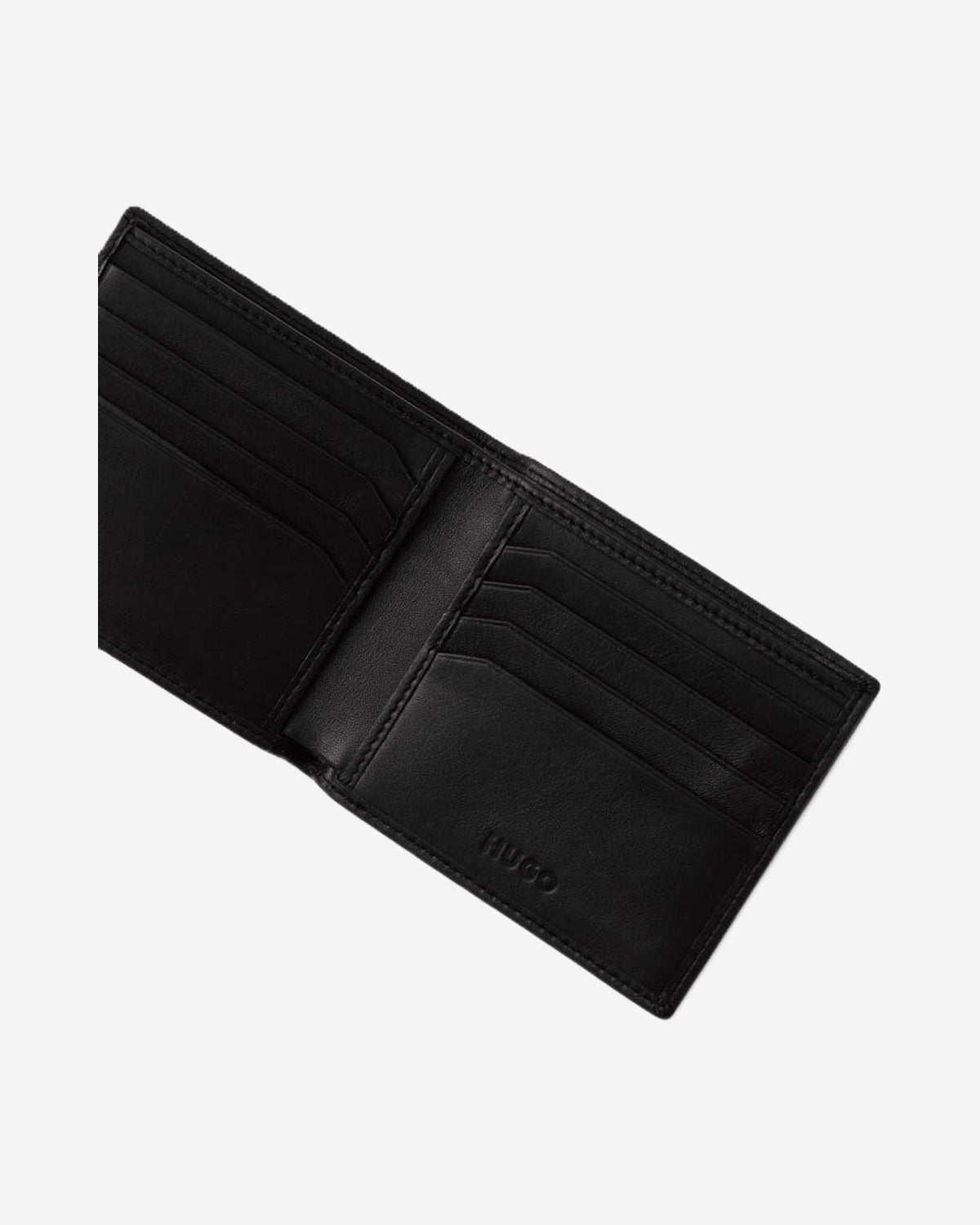 Hugo Portafogli Nero 8 Tasche Uomo