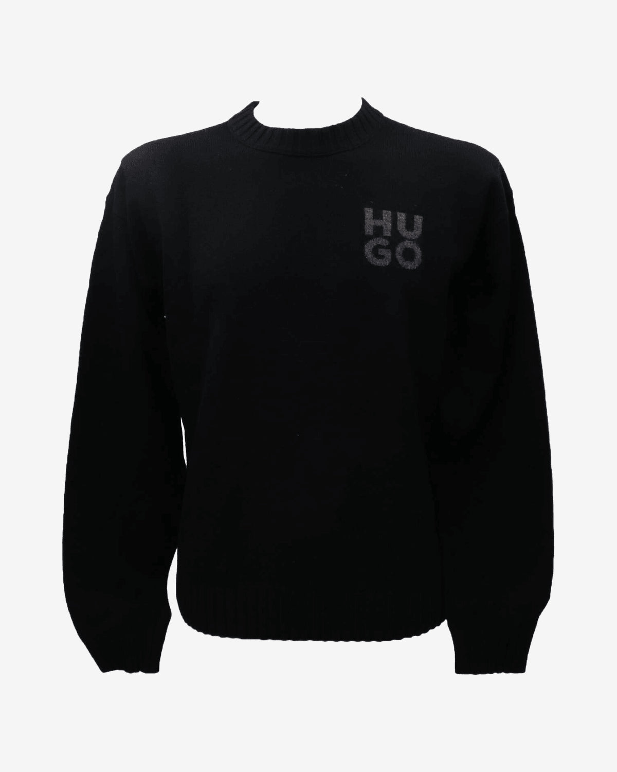 Hugo Maglione Girocollo Nero Uomo