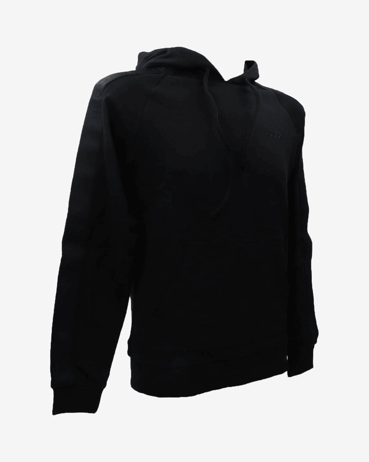 Hugo Felpa Hoodie Tonal Logo Nera