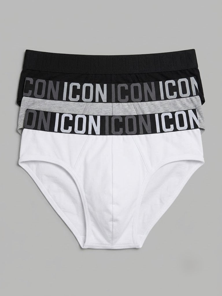 Intimo Icon IMU12 SLIP 3PACK VARI COLORI