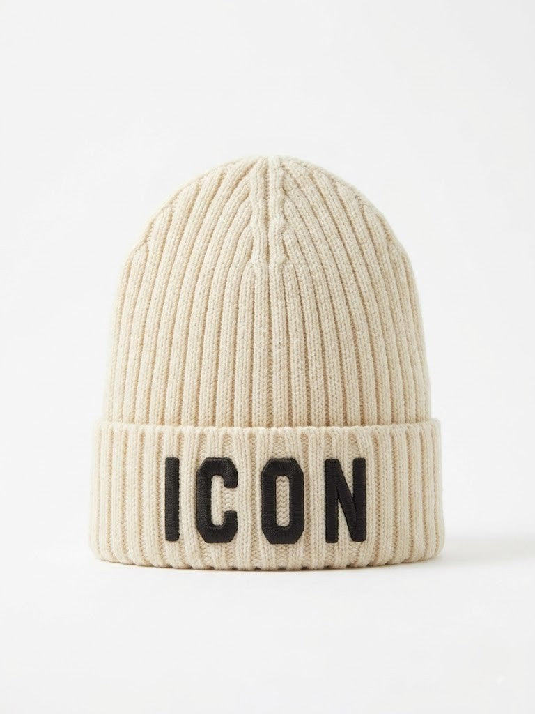 Cappellini Icon INB015 BEANIE A COSTE RISVOLTO