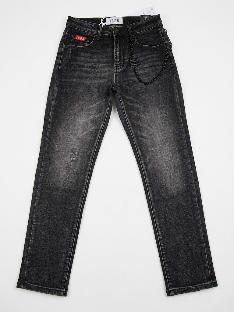 Jeans Icon IUD044 CROPPED LOGO DIERO