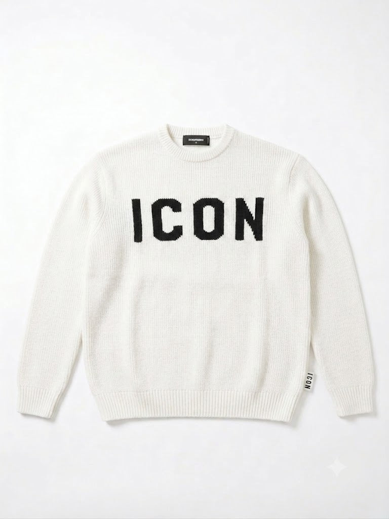 Maglioni Icon IUM001 GIROCOLLO LOGO GRANDE