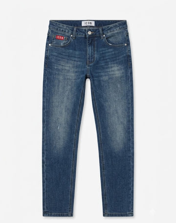 Jeans Icon IUPRED008 JEANS LOGO RICAMO