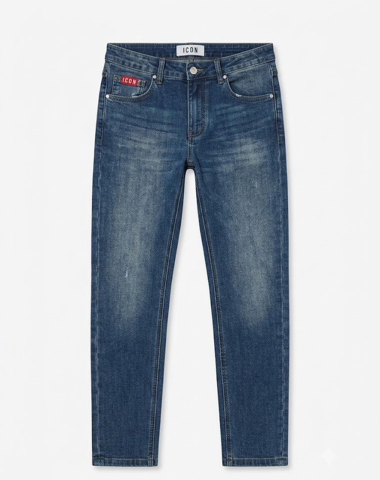 Jeans Icon IUPRED008 JEANS LOGO RICAMO