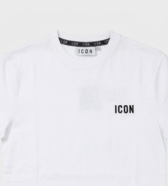 T-shirt Icon IUPREM002 MAGLIA LOGO RICAMO
