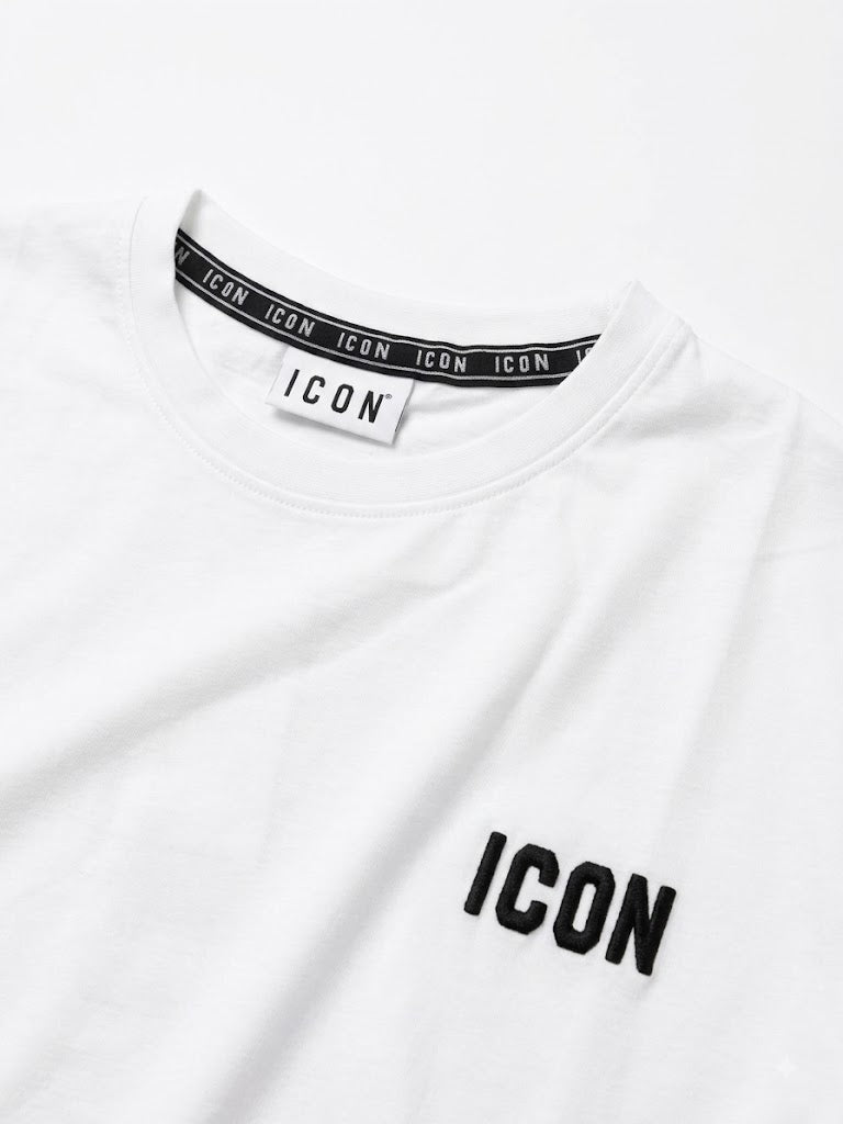 T-shirt Icon IUPREM002 MAGLIA LOGO RICAMO
