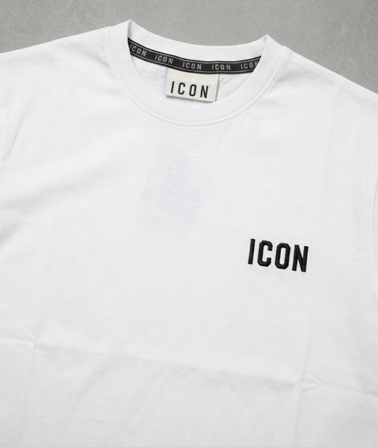 T-shirt Icon IUPRET002 LOGO RICAMATO