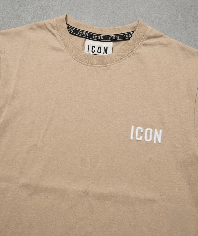 T-shirt Icon IUPRET002 LOGO RICAMATO
