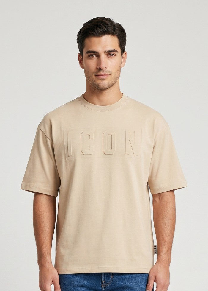 T-shirt Icon IUT033 T-SHIRT LOGO RICAMO