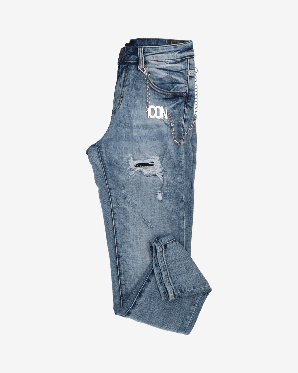 Jeans C/Logo Grande Dietro
