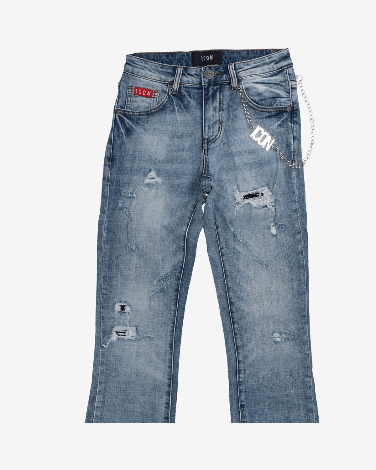 Jeans C/Logo Grande Dietro