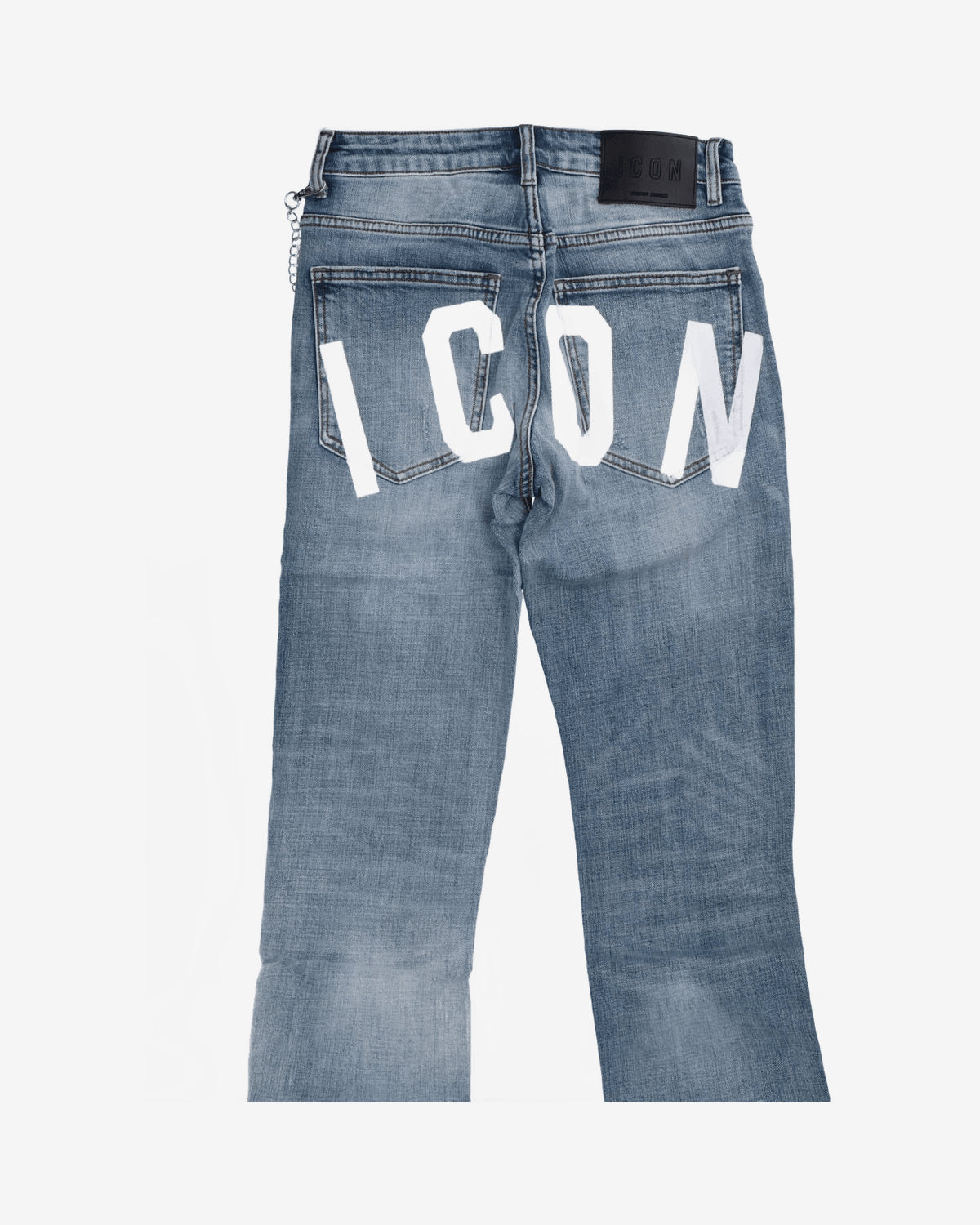 Jeans C/Logo Grande Dietro