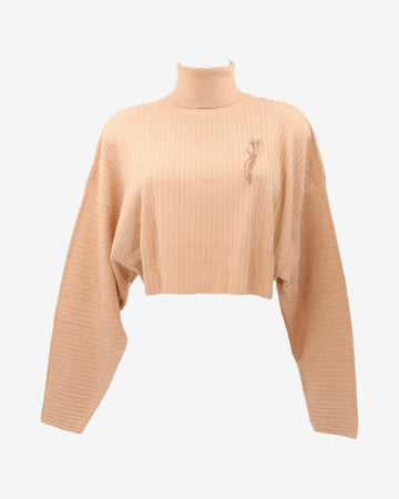 Maglioni Crop a coste