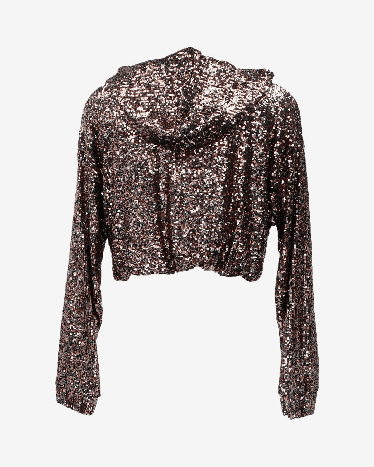 Felpe Crop top paillettes 91029