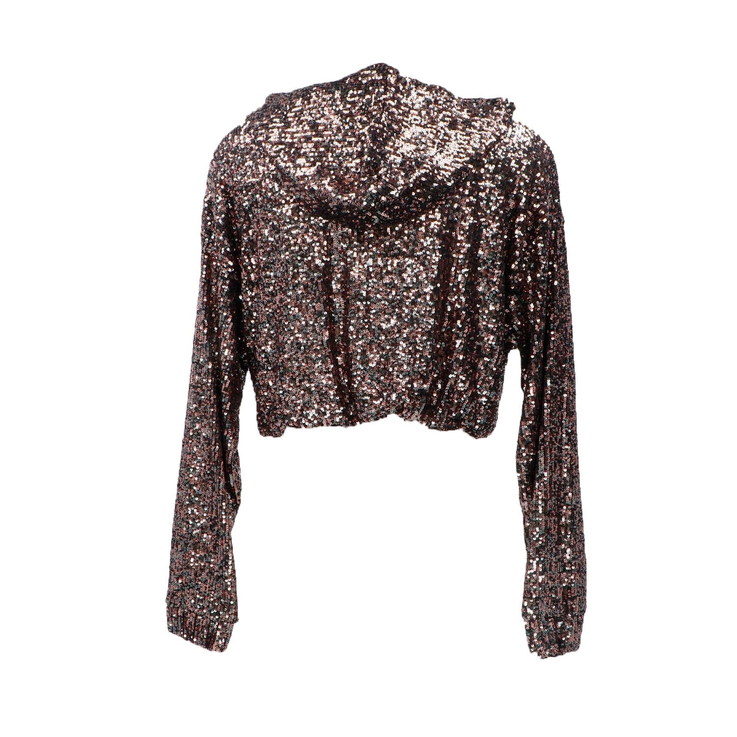Felpe Crop top paillettes 91029