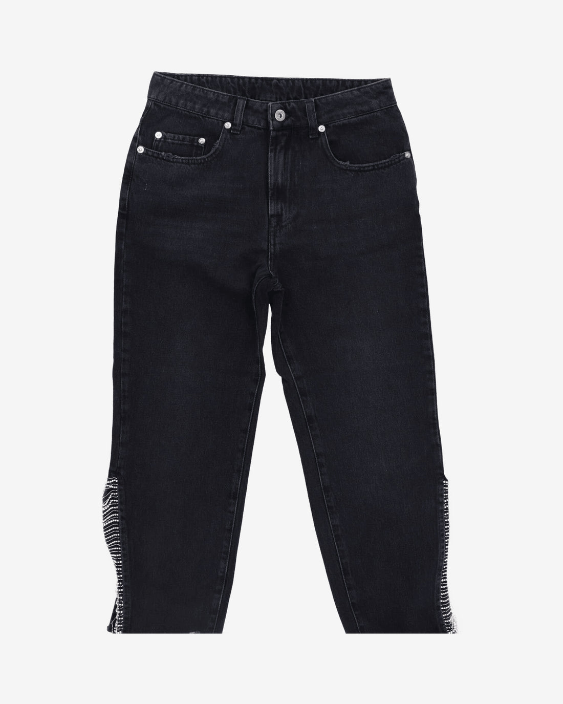Jeans Denim frange strass 91111