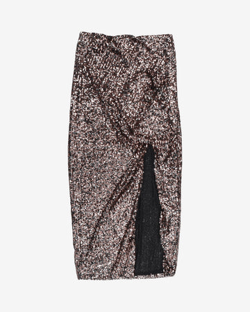 Gonna Midi longuette paillettes 91072