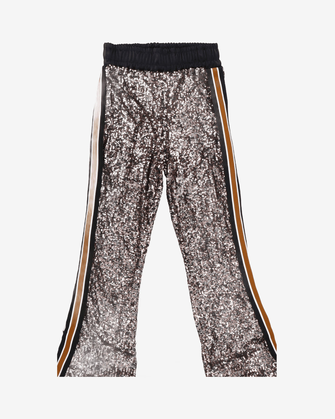 Pantaloni Paillettes e raso 91030
