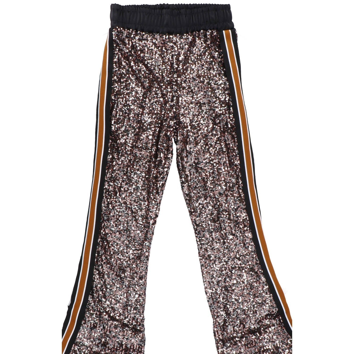 Pantaloni Paillettes e raso 91030