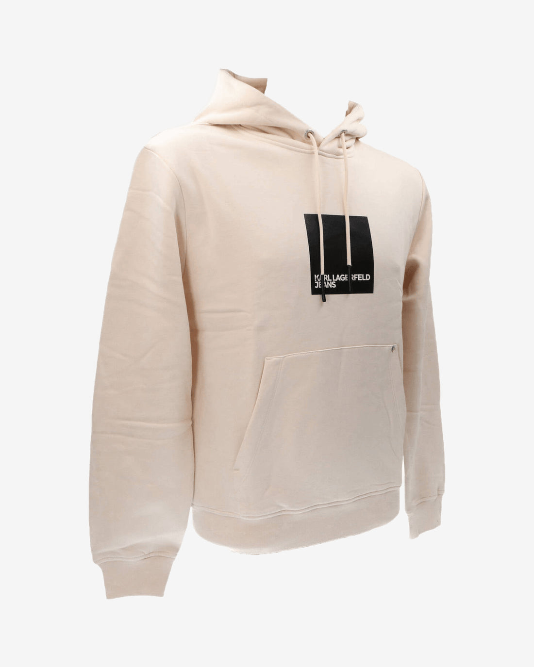 Karl Lagerfeld Felpa Hoodie Logo Beige